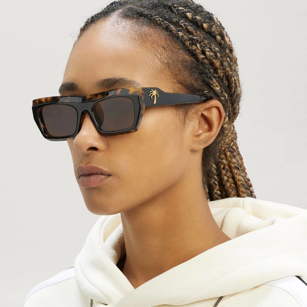 New! PALM ANGELS Sunglasses PERI028 0107, Authentic